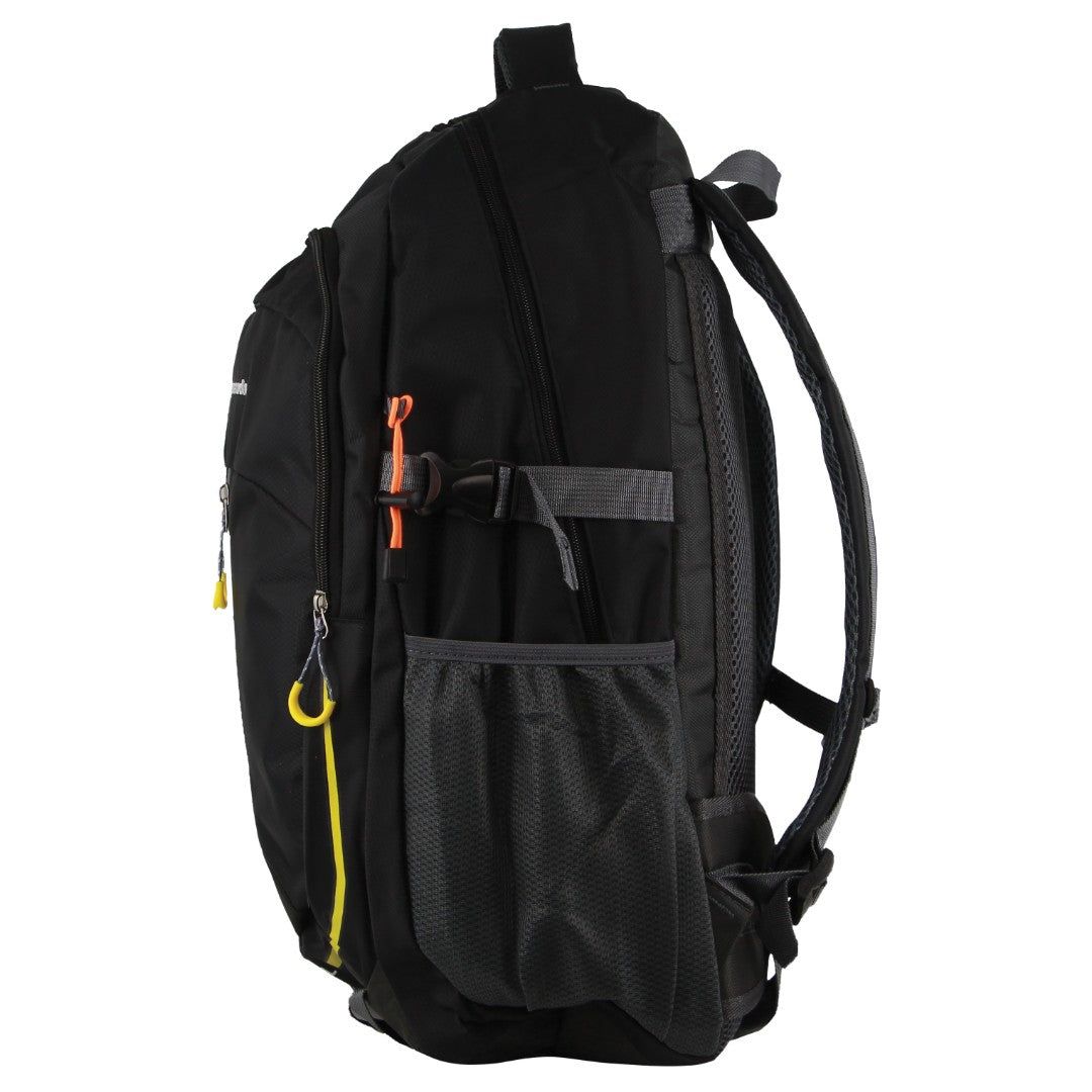 Plecak Podróżny Pierre Cardin Nylon Travel & Sport Large Backpack Travel Czarne | MIERU-4068