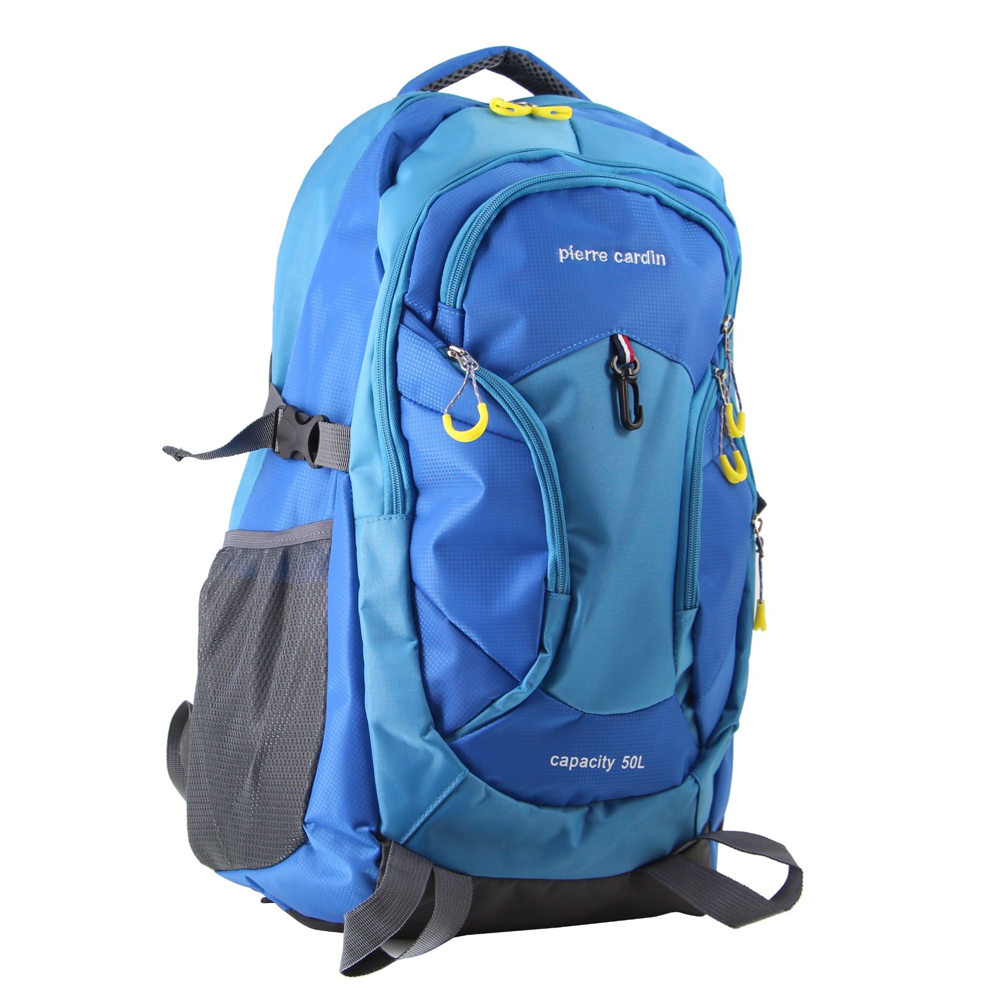 Plecak Podróżny Pierre Cardin Nylon Travel & Sport Backpack Travel Niebieskie | YPUMF-6049