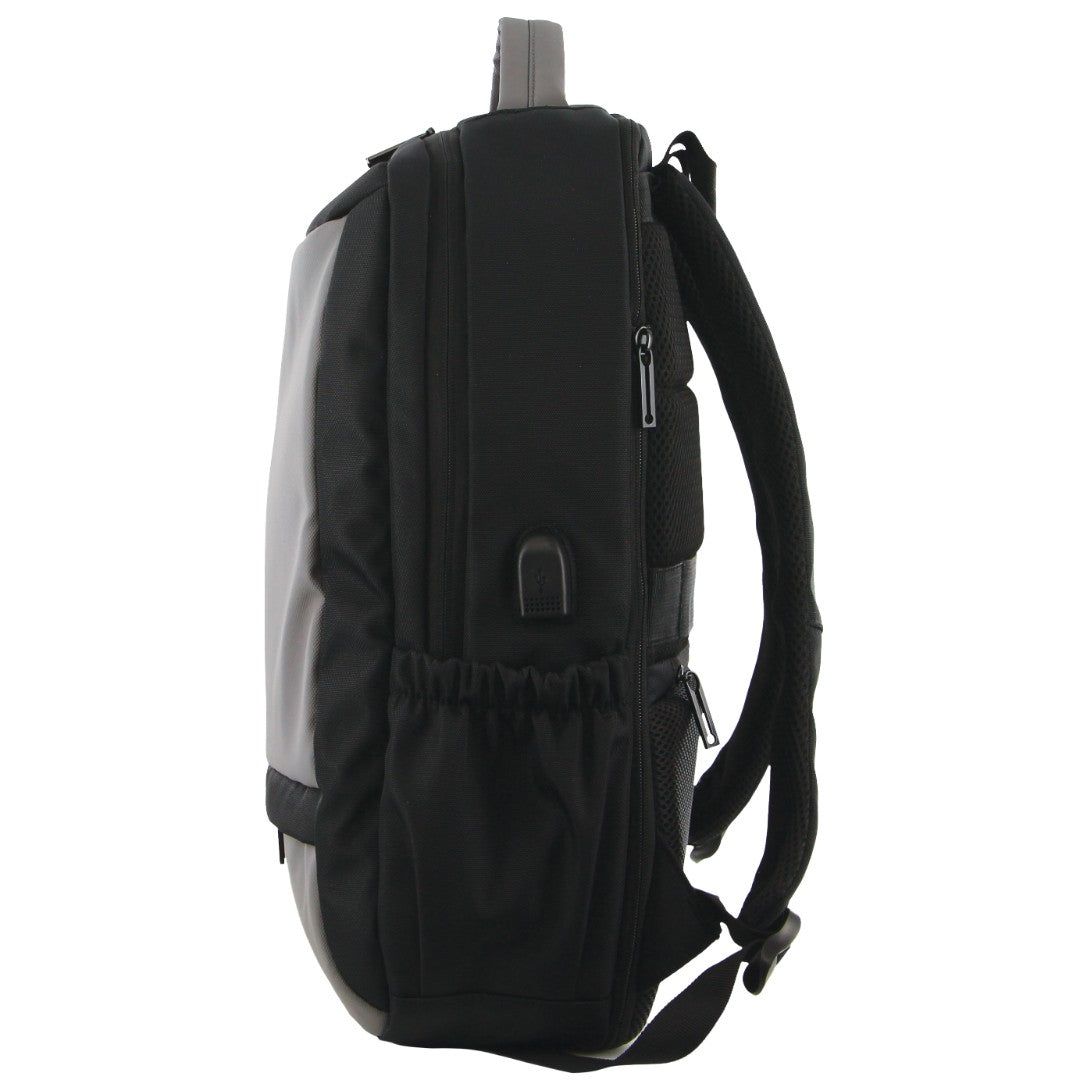 Plecak Podróżny Pierre Cardin Travel & Business Backpack with Built-in USB Port Travel Ciemny Szare | VGWPD-8679