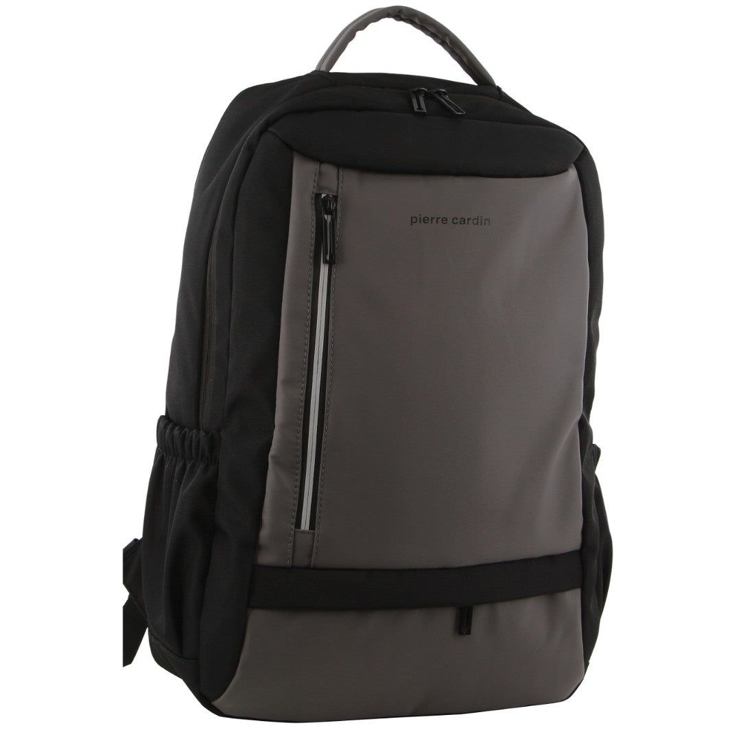 Plecak Podróżny Pierre Cardin Travel & Business Backpack with Built-in USB Port Travel Ciemny Szare | VGWPD-8679