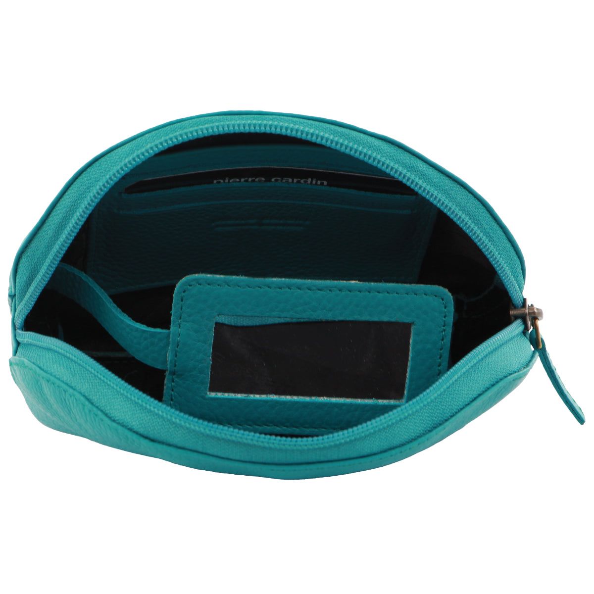 Portmonetki Pierre Cardin Leather Coin Purse Damskie Turquiose | QJIFH-3704