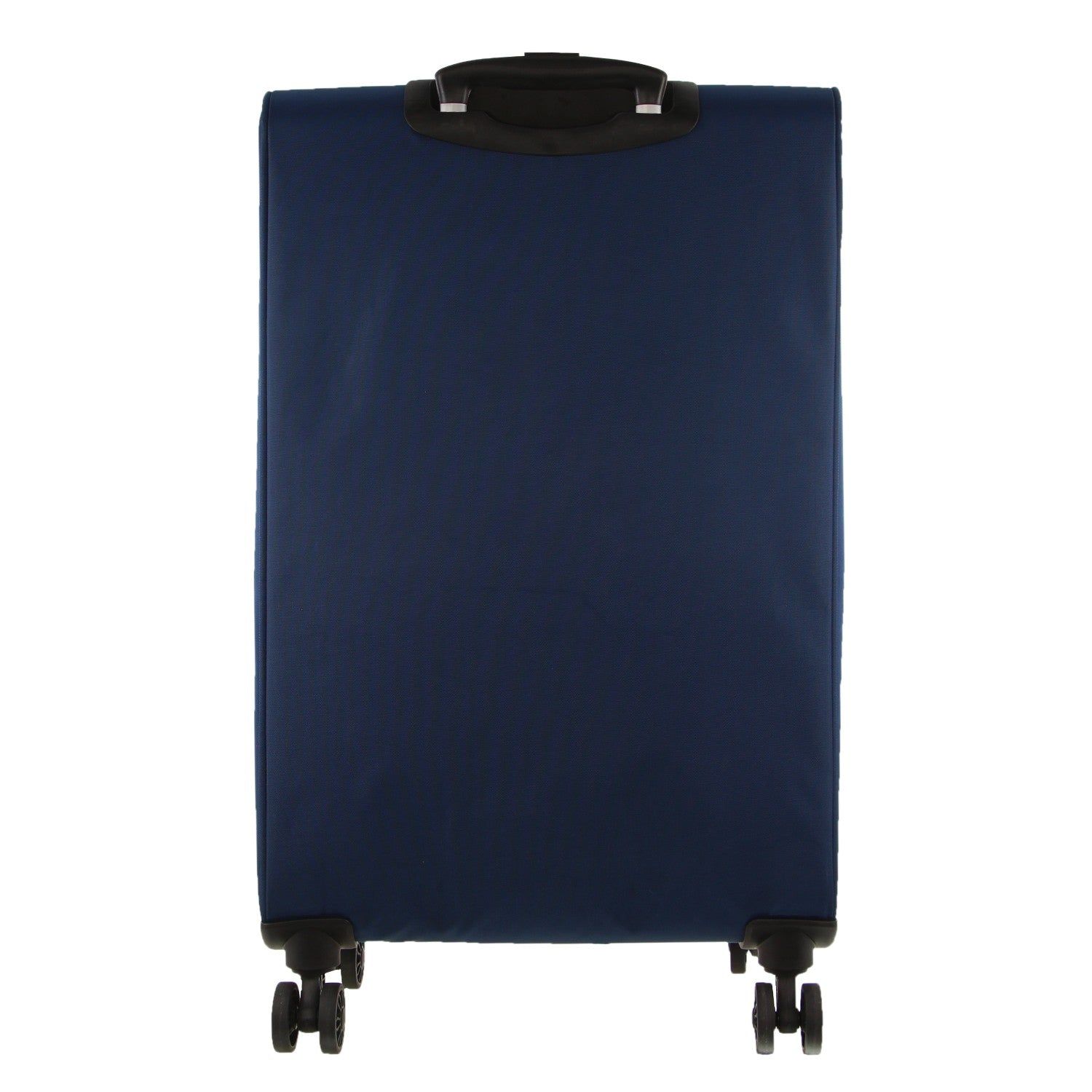 Soft Shell Cases Pierre Cardin 65cm MEDIUM Soft Shell Suitcase Travel Granatowe | VCLED-9475