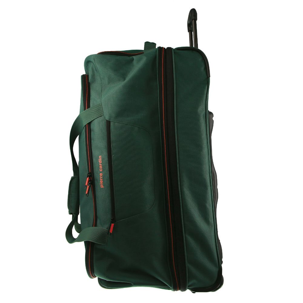 Soft Shell Cases Pierre Cardin 72cm Medium Soft Trolley Case Travel Zielone | EDHXM-2893