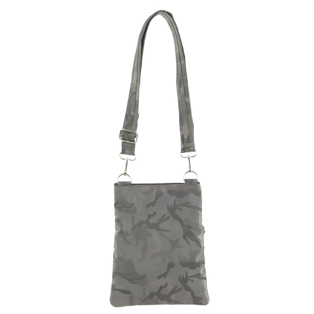 Torba Crossbody Pierre Cardin Anti-Theft Cross Body Bag Damskie Szare Camo | WOZHP-3567