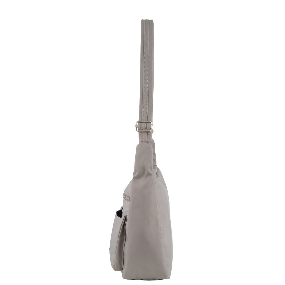 Torba Crossbody Pierre Cardin Anti-Theft Cross Body Bag Męskie Szare Brązowe | VPDAR-4368