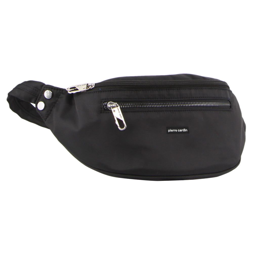 Torba Crossbody Pierre Cardin Anti-Theft Waist Bag Męskie Czarne | PJXMW-7310