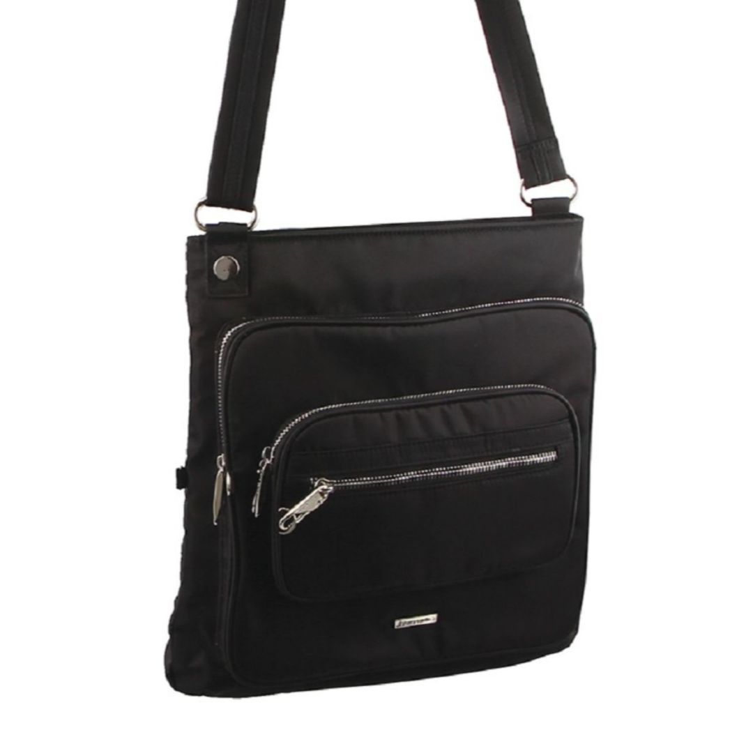 Torba Crossbody Pierre Cardin Anti-Theft Cross Body Damskie Czarne | PHMCK-5920
