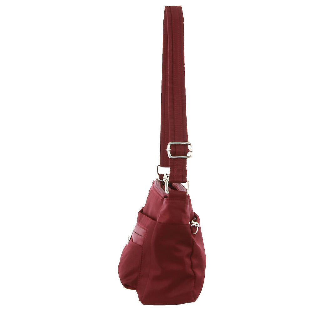 Torba Crossbody Pierre Cardin Anti-Theft Cross-Body Bag Damskie Bordowe | OKPVL-3478