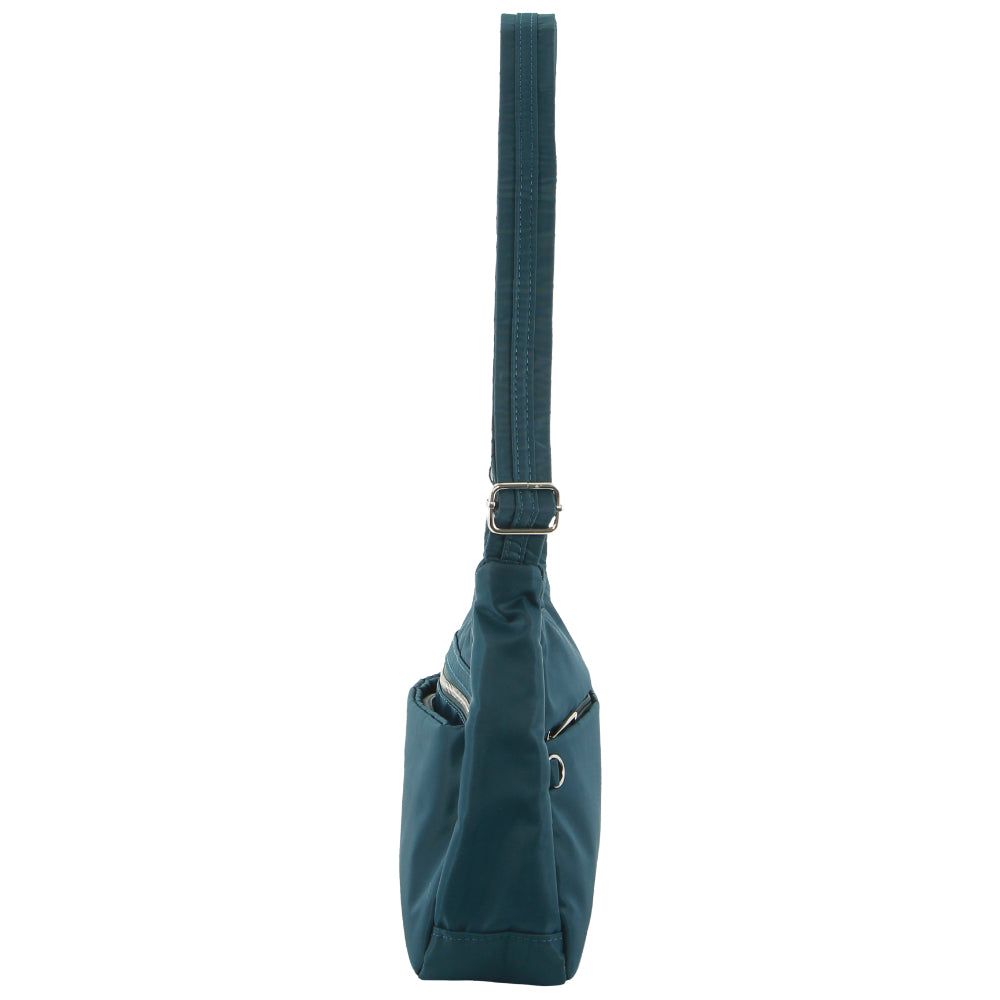 Torba Crossbody Pierre Cardin Anti-Theft Cross Body Bag Damskie Turkusowe | KBAME-8653