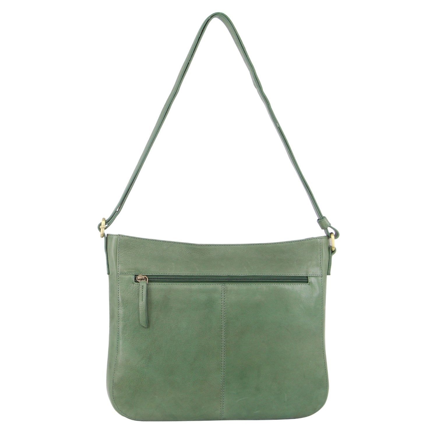 Torba Crossbody Pierre Cardin Large Woven Embossed Leather Crossbody Bag Damskie Zielone | QNTIU-8702