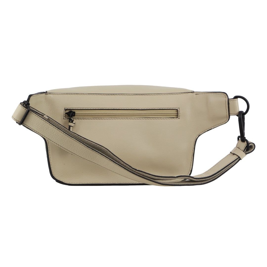 Torba Crossbody Pierre Cardin Leather 3-Way Sling Bag Męskie Cement | UYONB-7268