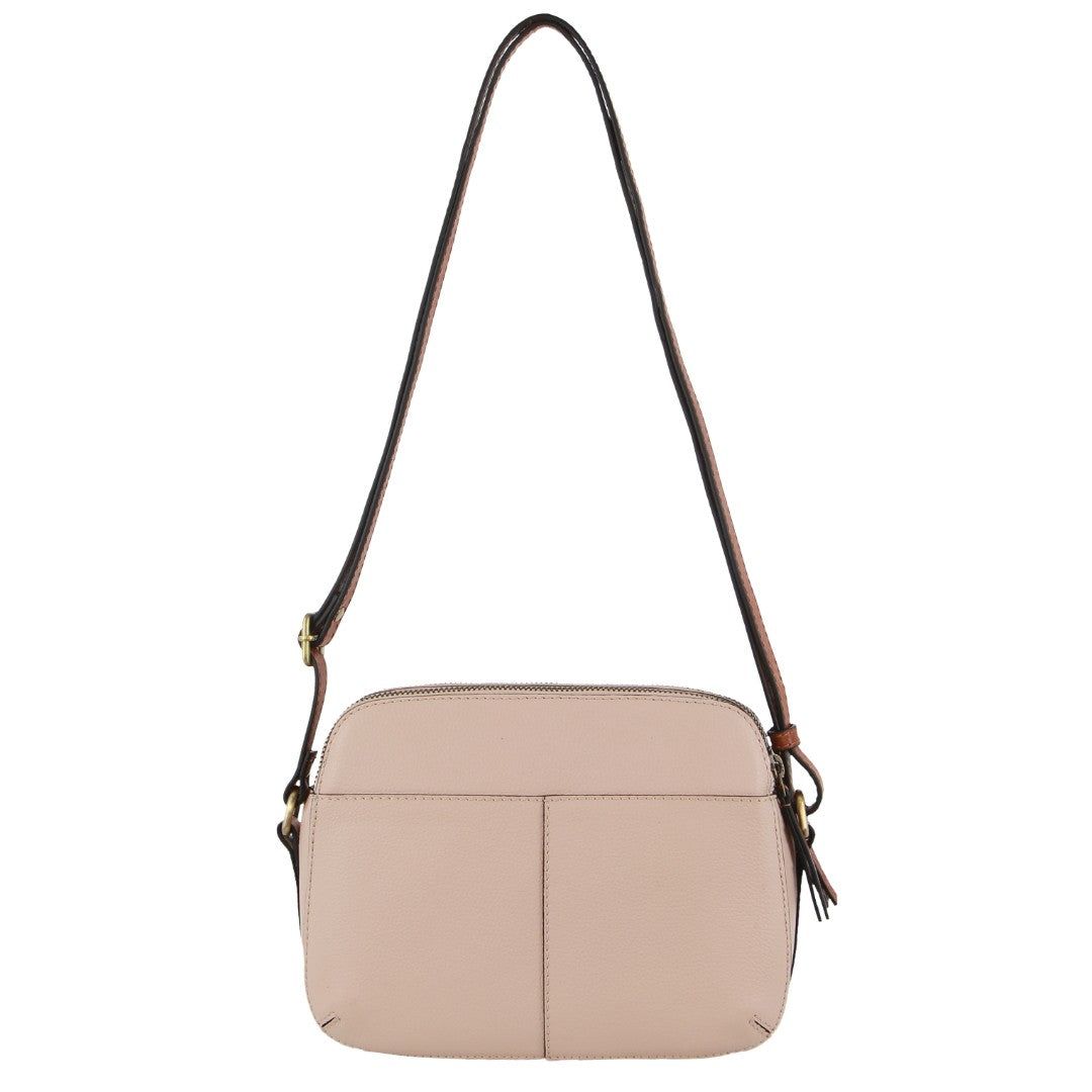 Torba Crossbody Pierre Cardin Leather Classic Crossbody Bag Damskie Beżowe | FWYOD-2598