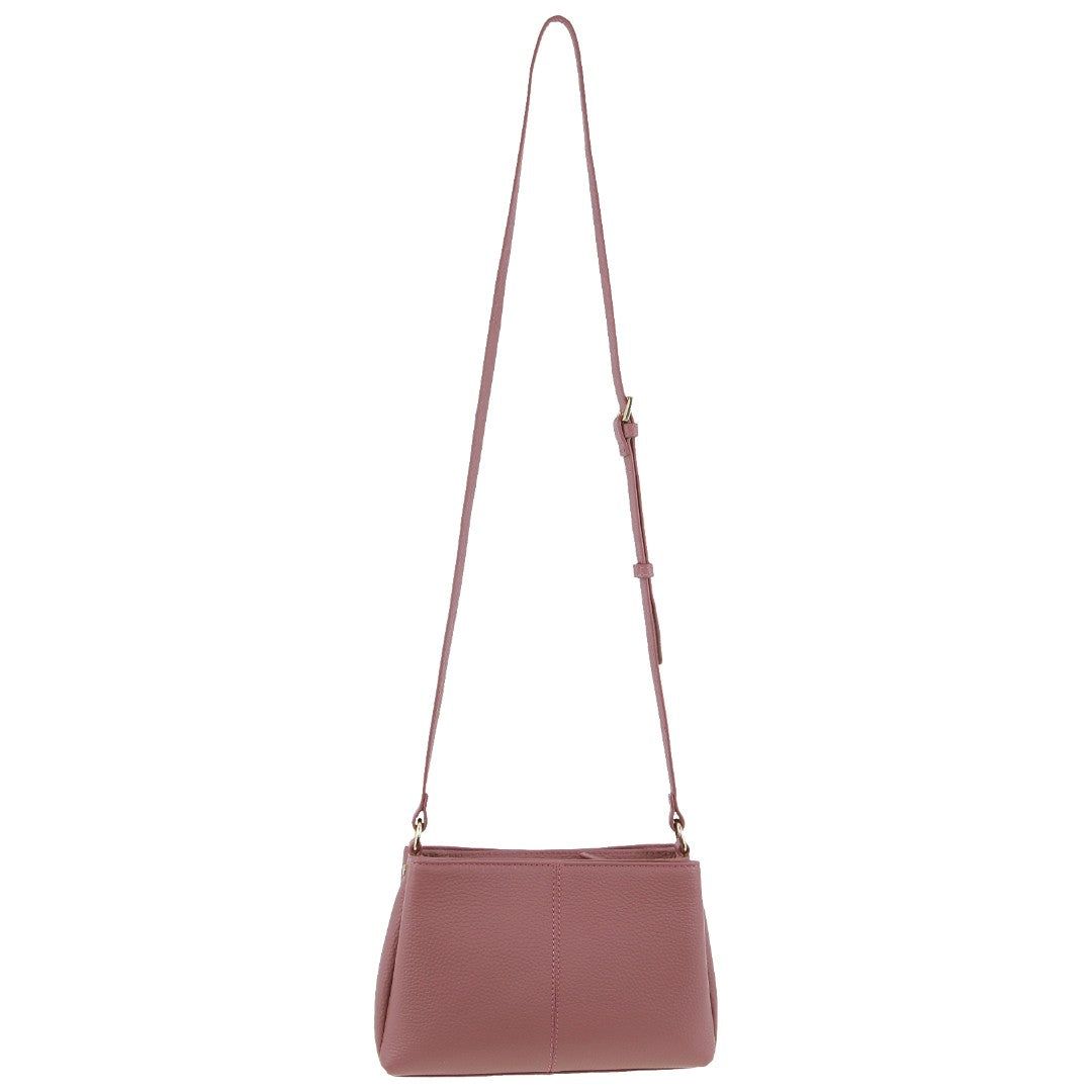 Torba Crossbody Pierre Cardin Leather Crossbody Bag Damskie Różowe | XBGCJ-0365