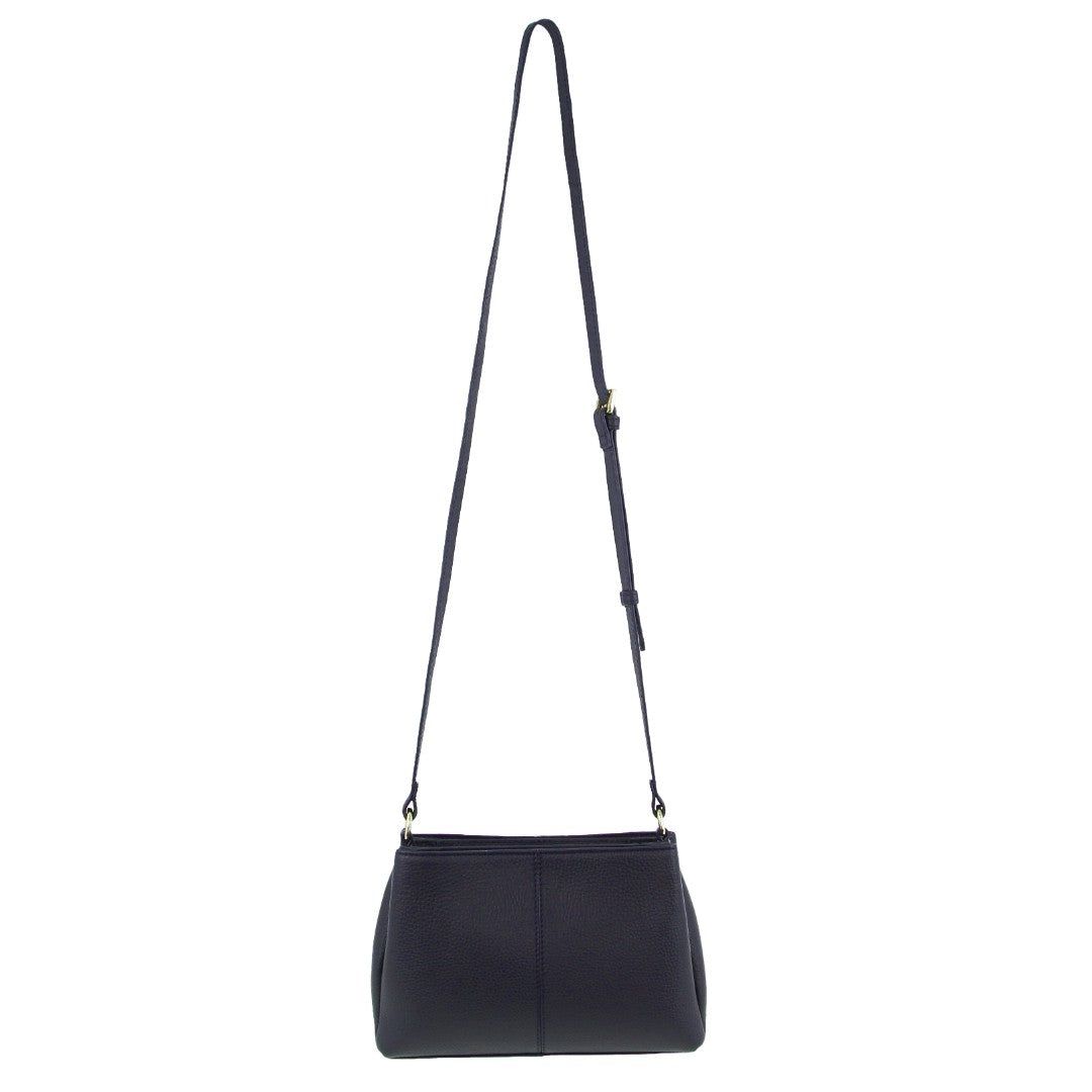 Torba Crossbody Pierre Cardin Leather Crossbody Bag Damskie Granatowe | TIBDC-3704