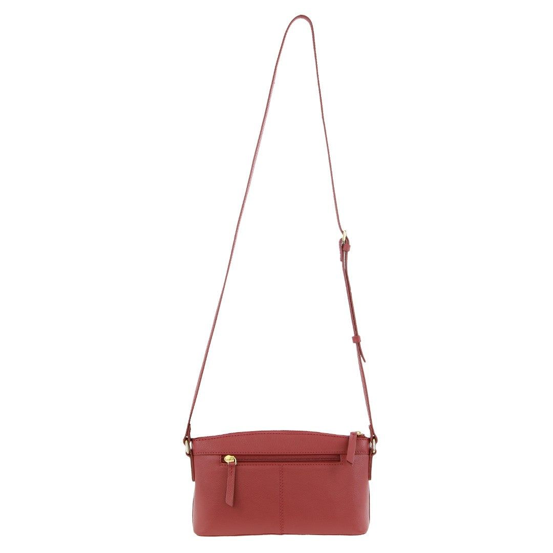 Torba Crossbody Pierre Cardin Leather Crossbody Bag Damskie Różowe | KFVBW-9478
