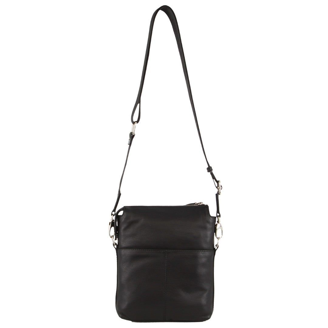 Torba Crossbody Pierre Cardin Leather Crossbody Bag Męskie Czarne | KBLMQ-8509
