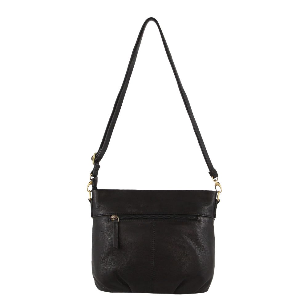 Torba Crossbody Pierre Cardin Leather Embossed Crossbody Bag Damskie Czarne | FEBTL-0845
