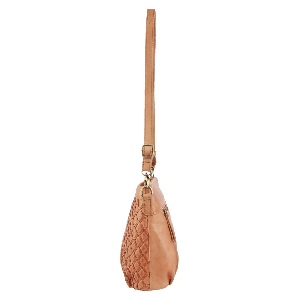 Torba Crossbody Pierre Cardin Leather Embossed Crossbody Bag Damskie Morelowe | TPNSZ-6154