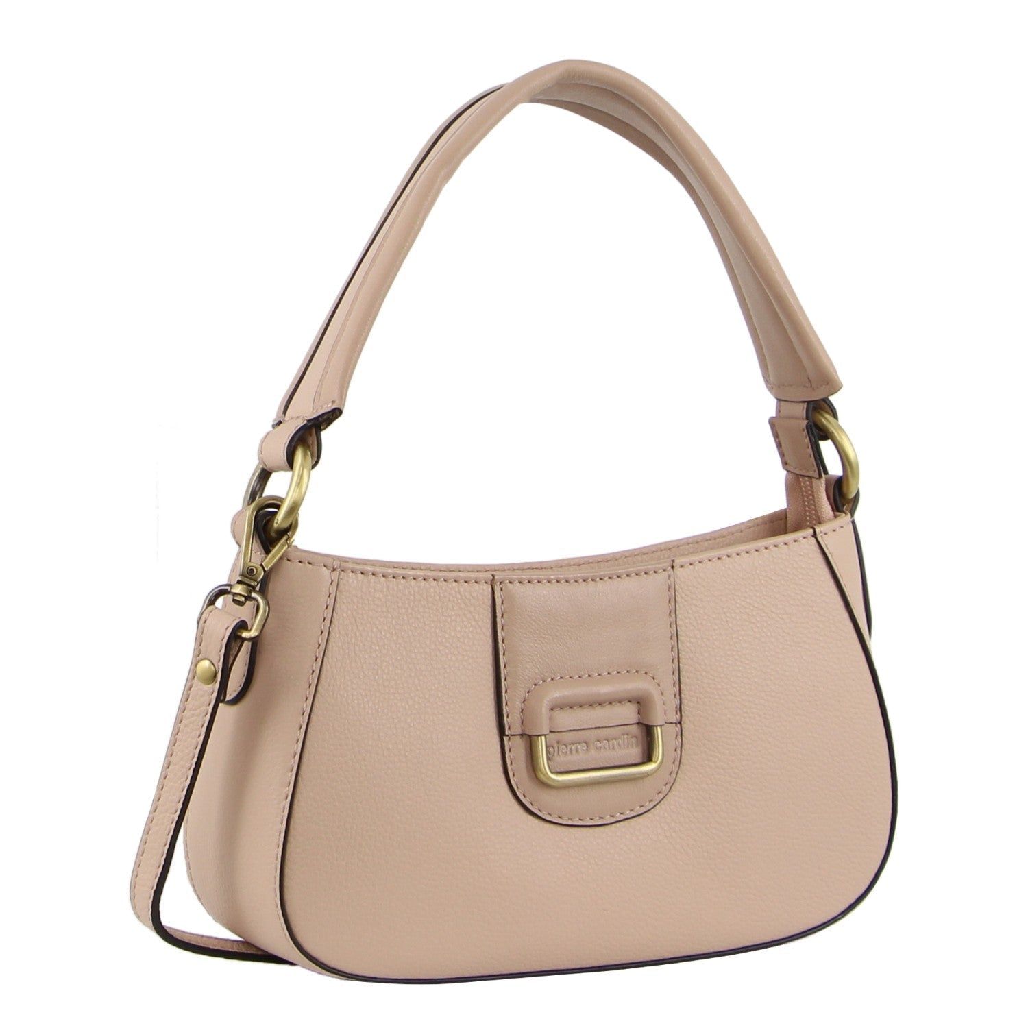 Torba Crossbody Pierre Cardin Leather Flap Over Bag Damskie Beżowe | FRDIV-2086