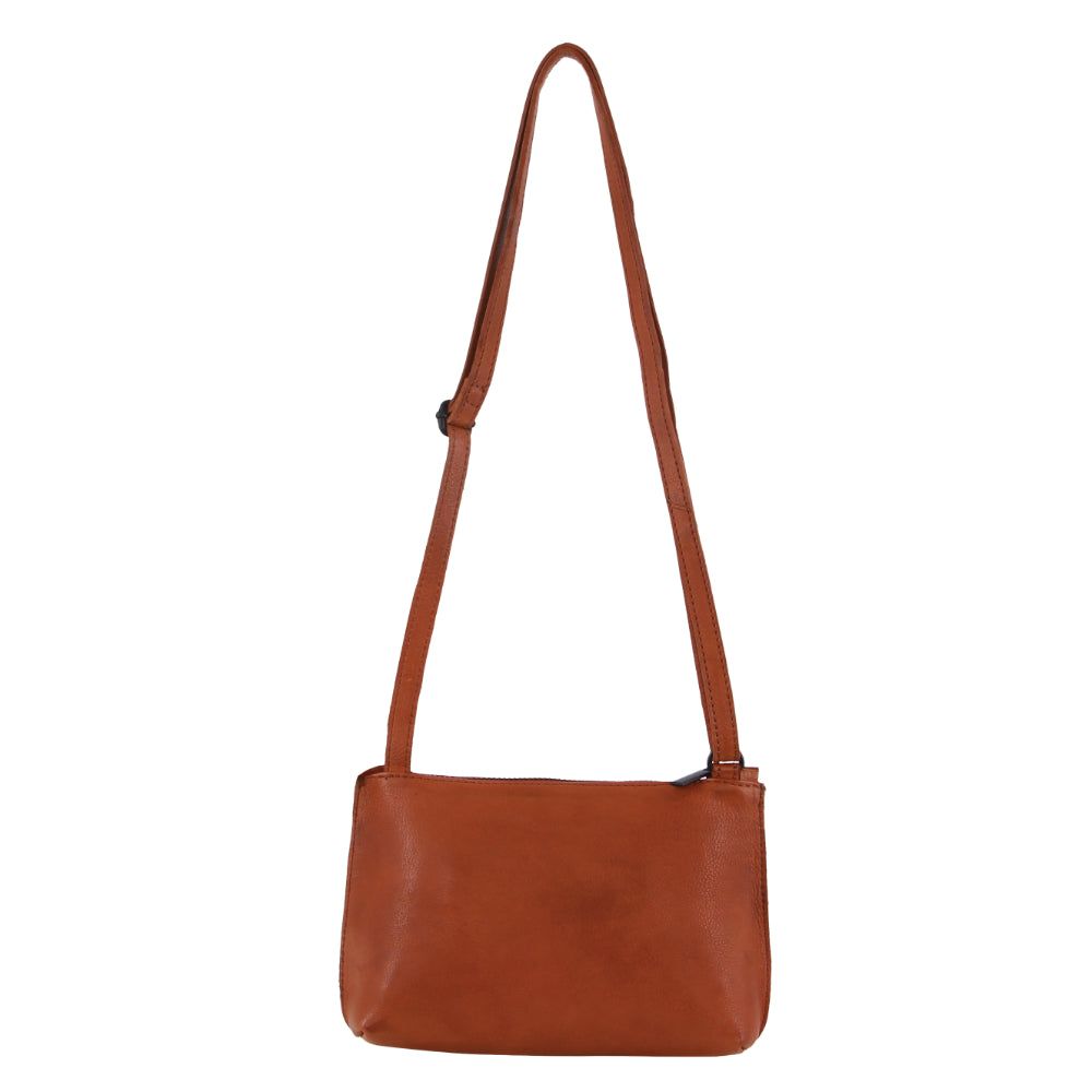 Torba Crossbody Pierre Cardin Leather Trendy Cross-Body Bag Damskie Brązowe | YGNCK-2356