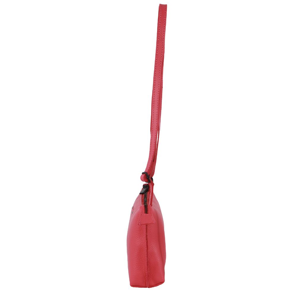 Torba Crossbody Pierre Cardin Leather Trendy Cross-Body Bag Damskie Różowe | ZKQCD-6930