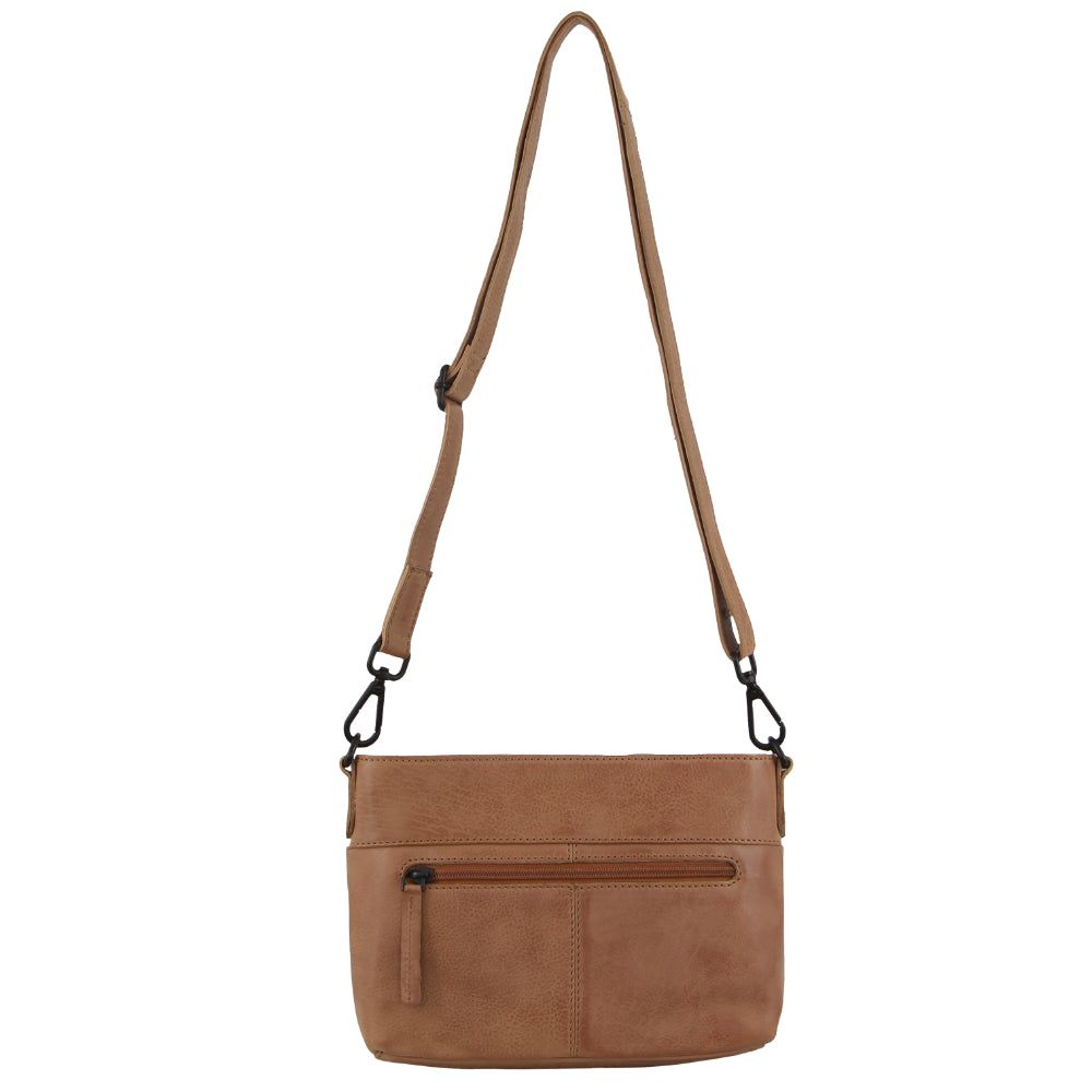 Torba Crossbody Pierre Cardin Skórzane Cross-Body Bag Damskie Głęboka Brązowe | DUXOA-3481