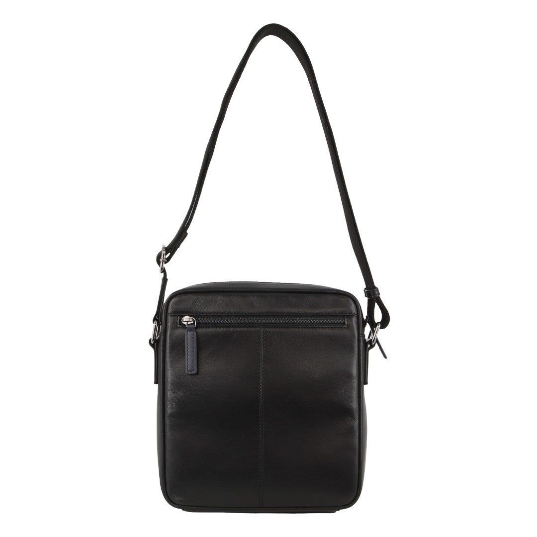 Torba Crossbody Pierre Cardin Skórzane Cross-Body Bag Męskie Czarne | WTGQI-2916