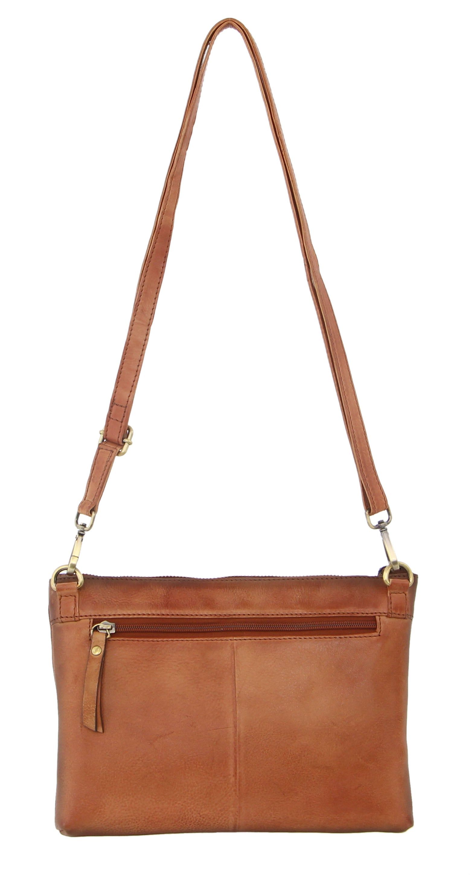 Torba Crossbody Pierre Cardin Vintage Leather Multiway Crossbody Bag Clutch Damskie Brązowe | YCLPJ-3912