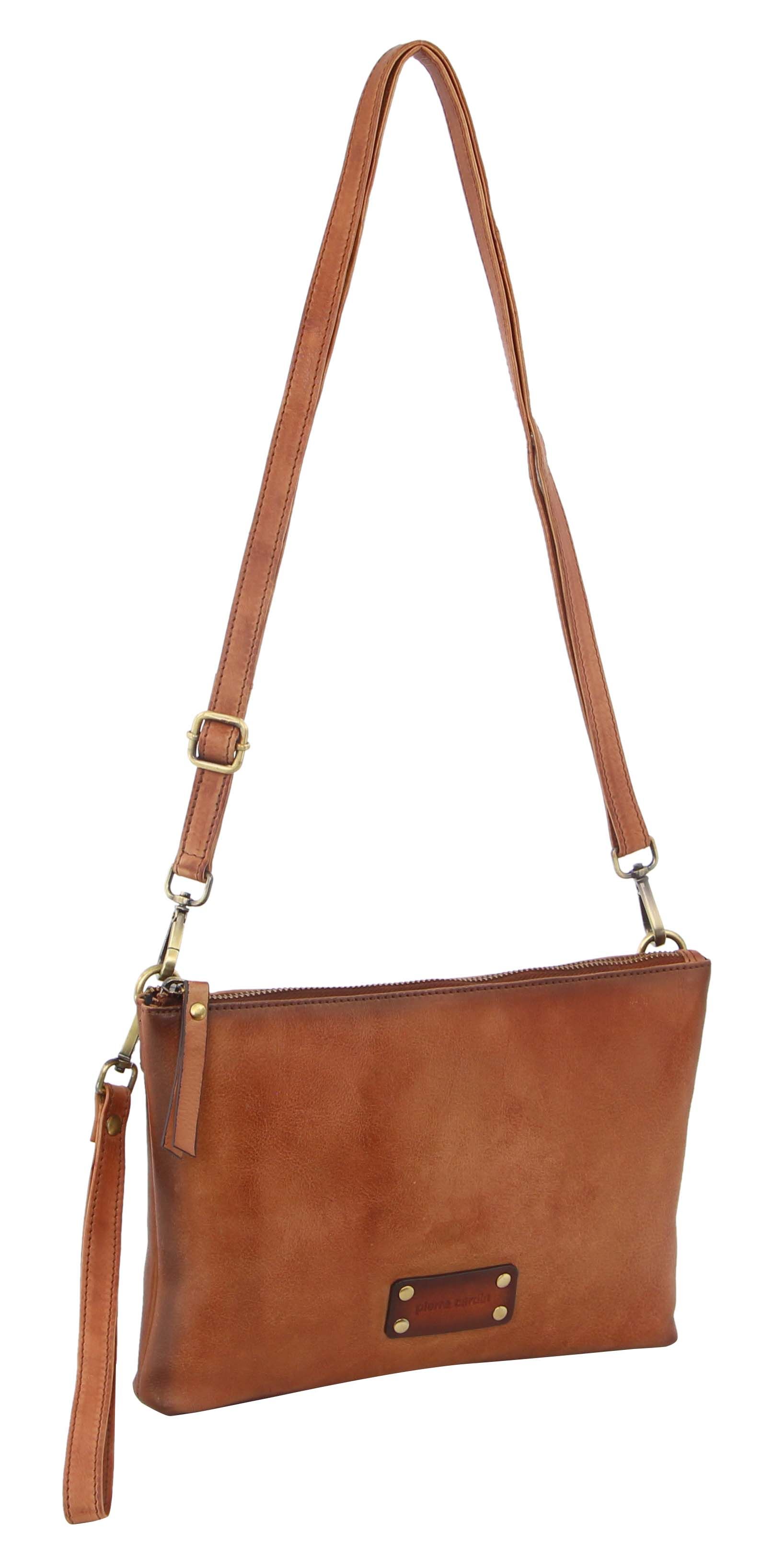 Torba Crossbody Pierre Cardin Vintage Leather Multiway Crossbody Bag Clutch Damskie Brązowe | YCLPJ-3912
