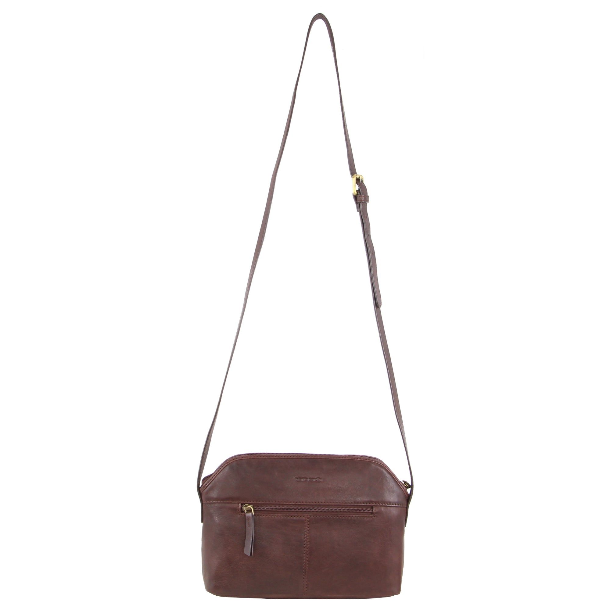 Torba Crossbody Pierre Cardin Woven Embossed Leather Cross-Body Bag Damskie Bordowe | NHQRA-6240