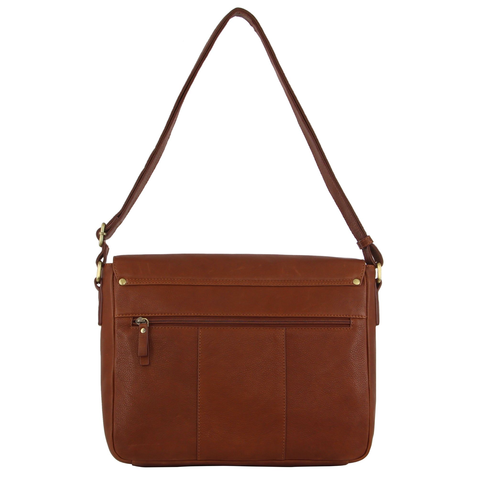 Torby Kurierskie Pierre Cardin Leather Business Satchel Męskie Brązowe | RLCMS-0927